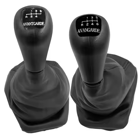 5/6 Speed For Mercedes Benz W202 C 93-01 Clk 97-03 E 95-03 Avantgarde Car Gear Stick Shift Knob Leat