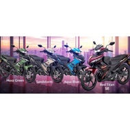 ORIGINAL HLY YAMAHA LC135 V8 FI 2025 COVERSET SIAP TAMPAL STICKER COVER SET BODYSET BODY SET 135LC 1