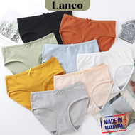 Women Panties Cotton Spender Wanita Seluar Dalam Perempuan Middle Waist