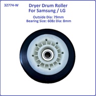 Samsung DV90T6240LH / DV90T8240 / DV90BB9440 Drum Roller For commercial laundry machine use