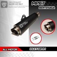 Slincer Only 50mm inletknalpot GM type MPX7 Inlet 50mm Stainless steel