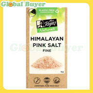 盒裝 100%天然 喜馬拉雅山 粉紅鹽/岩鹽 幼鹽 (1kg)  (平行進口) EXP:2029年09月至11月 隨機發貨