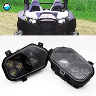 1Set ATV UTV Light Accessories Projector Headlight Polaris Ranger / Sportsman LED Headlight Kit For 