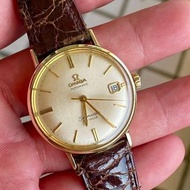 錶現不凡～omega/歐米加，瑞士原裝14k金。Seamaster DeVille。年中慶~全館特價中