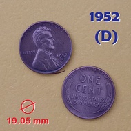 1 Cent Abraham Lincoln Coin 1952-1958