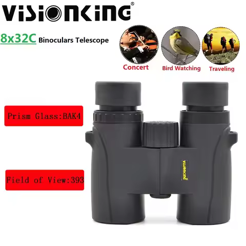 Visionking Big View 8x32 Binoculars Powerful Long Range Outdoor Sport Birdwatching Camping Traveling