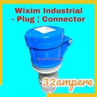 ☁ ✱ Wixim Industrial Plug -Connector 32A, BIR REGISTERED ®