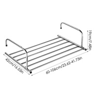Clothes Drying Rack Wall Mounted Clothes Airer Adjustment Balcony Clothes Dryer Stainless Steel Dryi