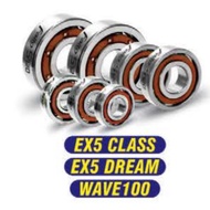 EX5 DREAM / WAVE100 / EX5 CLASS 1 FAITO RACING S720 GEAR BOX BEARING SET