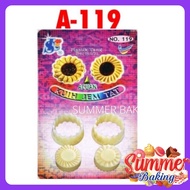 SL NO119 Acuan Kuih Jem Tart Nanas Bunga Acuan Kuih Tat Tart Bunga Bulat Biskut Raya/ Biskut Cutter