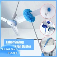Ceiling Fan Duster Penyapu Sawang Sapu Sawang Siling Duster Brush Adjustable Microfiber fiber cuci k