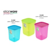 ELIANWARE Multipurpose Square Air Tight Container(9L-14L)/Food Container Storage Keeper / Bekas Makanan / Tabung Keropok