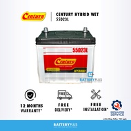 [ Installation Provided ] 55D23L Century Hybrid Wet Car Battery For Exora | Preve | X-Trail | Inspira Bateri Kereta