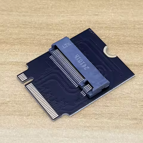 ROG Flow X13 2230 to 2280 NVMe M.2 180-Degree Adapter Card, PCIe 4.0/3.0 SSD Riser