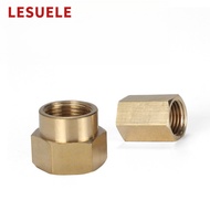 Pneumatic Copper Connection Plumbing Pipe Coupling Outer Six Internal Screws Two-Way Internal Connec