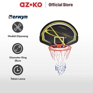 AZKO BERWYN BACKBOARD BASKETBALLRing READY