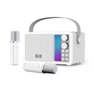 จัดส่งในพื้นที่ ไมค์คาราโอเกะ ไมค์ร้องเพลง ไมโครโฟนคู่ ลำโพงบลูทูธ YS-219 Blutooth Speaker รองรับ US