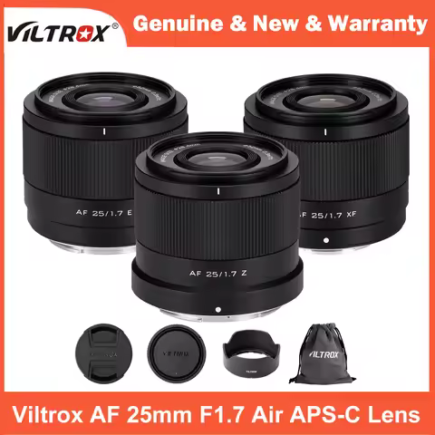 Viltrox 25mm F1.7 Air Auto Focus APS-C Lens for Sony E-Mount A7IV ZV-E10 Nikon Z-Mount Z6III Z30 ZFC