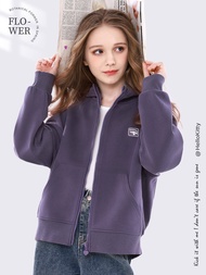 Hello Kitty | เสื้อคลุมสำหรับเด็กพร้อมฮู้ดและบุฟลีซ