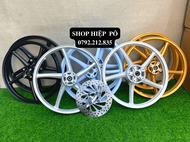 Cặp bánh mâm 5 cây EX 150 155 hiệu ENKAI 1.4 1.6 có 4 màu lựa chọn gắn như zin ( CÓ KÈM VIDEO)