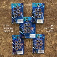 Flyball Set for GY6 / SUPER 8/ HONDA BEAT FI 6pcs Racing Monkey 7/8/9/10/11/12/13G by IF MOTOR PARTS