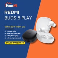 REDMI Buds 6 Play | Super Lightweight TWS Earbuds | Bluetooth 5.4 | Touch Control | 36 Hours Battery