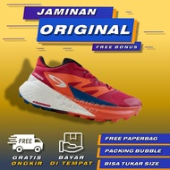 MERAH 910 Yuza Speedgoth Red Cream Original Nineten Training Sport Running Shoes Original