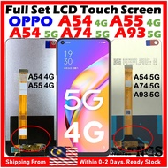 ORI NGS Brand Full Set LCD Touch Screen Compatible For OPPO A54 4G / OPPO A54 5G / OPPO A55 4G / OPP