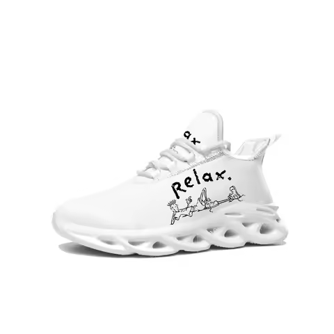 Fido Dido Flats Sneakers Mens Womens Sports Running Shoes High Quality DIY Sneaker Lace Up Mesh Foot
