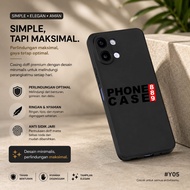 VIVO Y05 VIVO Y11D VIVO Y19S GT VIVO Y04 VIVO Y04S VIVO X200 VIVO X200 PRO CASE MACARON BLACK SQ CAS