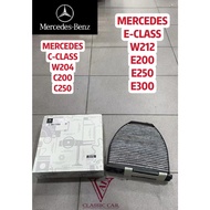 MERCEDES C-CLASS W204 C200 C250 E-CLASS W212 E200 E250 E300 CABIN AIR FILTER ( 212 830 0318 )