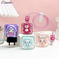 SAMSUNG 25W |CHARGER CABLE PROTECTOR SET 5 PCS ADAPTOR PROTECTOR CHARGER HEAD PROTECTOR CHARGER CASE