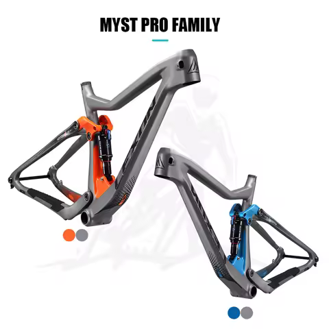 LEXON MYS XC Cross Country Carbon MTB Frame Full Suspension 29er 148MM Boost Frameset 15/17/19 Xfusi