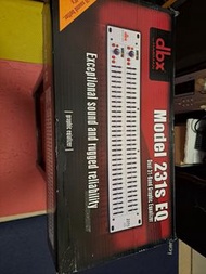 dbx dual 31 Band graphics Equalizer