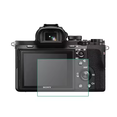 Tempered Glass Screen Protector for Sony A6400 A6300 A6000 A5000 NEX-7/6/5 A9 A77 A7R A7 A7s A7II A7