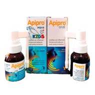 APIPRO AQUA SPRAY SAKIT TEKAK / ULCER MULUT / BENGKAK GUSI / SAKIT GIGI 20ML