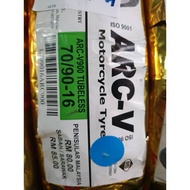 ARC-V TAYAR 70/90-16 80/90-16 TUBELESS TYRE A900