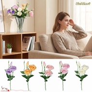 WATTLEMI Simulation Lisianthus Flower, Multicolor Floral Arrangement Eustoma Artificial Flowers, Cre