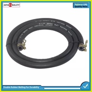 ◸ Lpg hose Sakura Japan 3 Layers LPG Regulator Hose Heavy Duty with FREE 2pcs hose clamp[RANDOM COL
