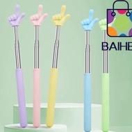 BAIHEE Finger Reading Sticks, Telescopic Rod Finger Design Teaching Pointer, Durable Stainless Steel