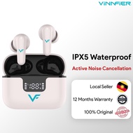 Vinnfier TWS Earbuds Xtreme Pro 9 Active Noise Cancellation ANC ENC IPX5 Waterproof BT 5.4 - TWS Ear