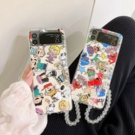 9227 SNOOPY 史努比查理芝麻街吊飾三星SAMSUNG Galaxy Z Flip3 電話手機殼
