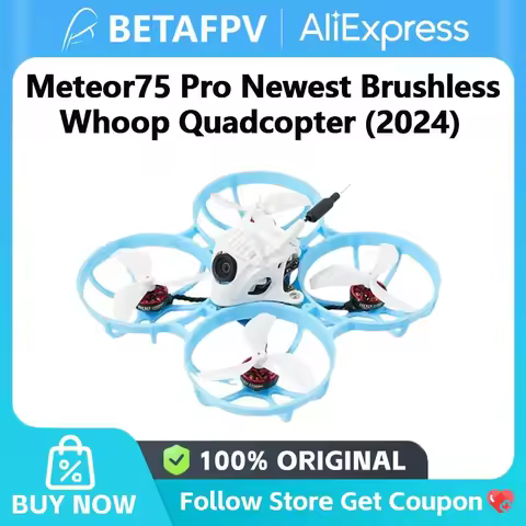 BETAFPV Meteor75 Pro Brushless Whoop Quadcopter 2024 Matrix 1S 5IN1 Flight Controller ELRS 2.4G Raci