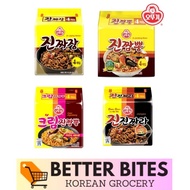 OTTOGI JIN JJAMPONG, CREAM JJAMPONG, JIN JJARA & JIN JJAJANG *1PACK*4PCS* KOREAN NOODLES