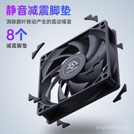 Iceman 12cm Chassis Fan Ultra-Silent Desktop Host 12cm Colorful Computer Cooling Fan 12V Matte 1M6B