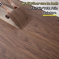 1Roll Vinyl Wall And Flooring Roll Sticker 15.7"W X 118"L/ 12.9 Sq. Ft, Peel And Stick Wall Tiles SX