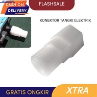 Konektor body pompa sprayer elektrik drat dalam 18mm-drat luar 18mm