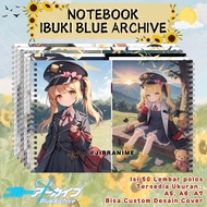 Ibuki Blue Archive Notebook / Ibuki Notebook / Note Book / Customizable