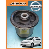 NISSAN GRAND LIVINA(L11) , LATIO (C11) , SYLPHY  REAR AXLE BUSH (MISUKO BRAND)