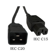 Iec C20 to C15 1,5M Power Output Cord Cable